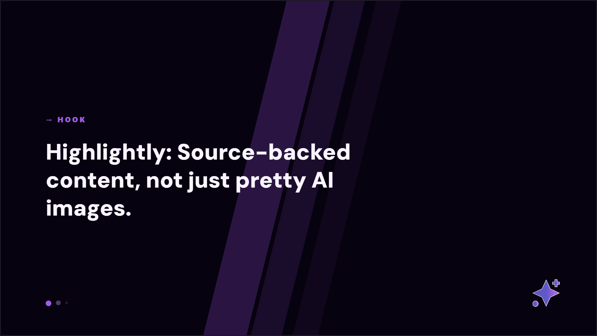Nano Banana vs Highlightly source-backed publishing workflow graphic