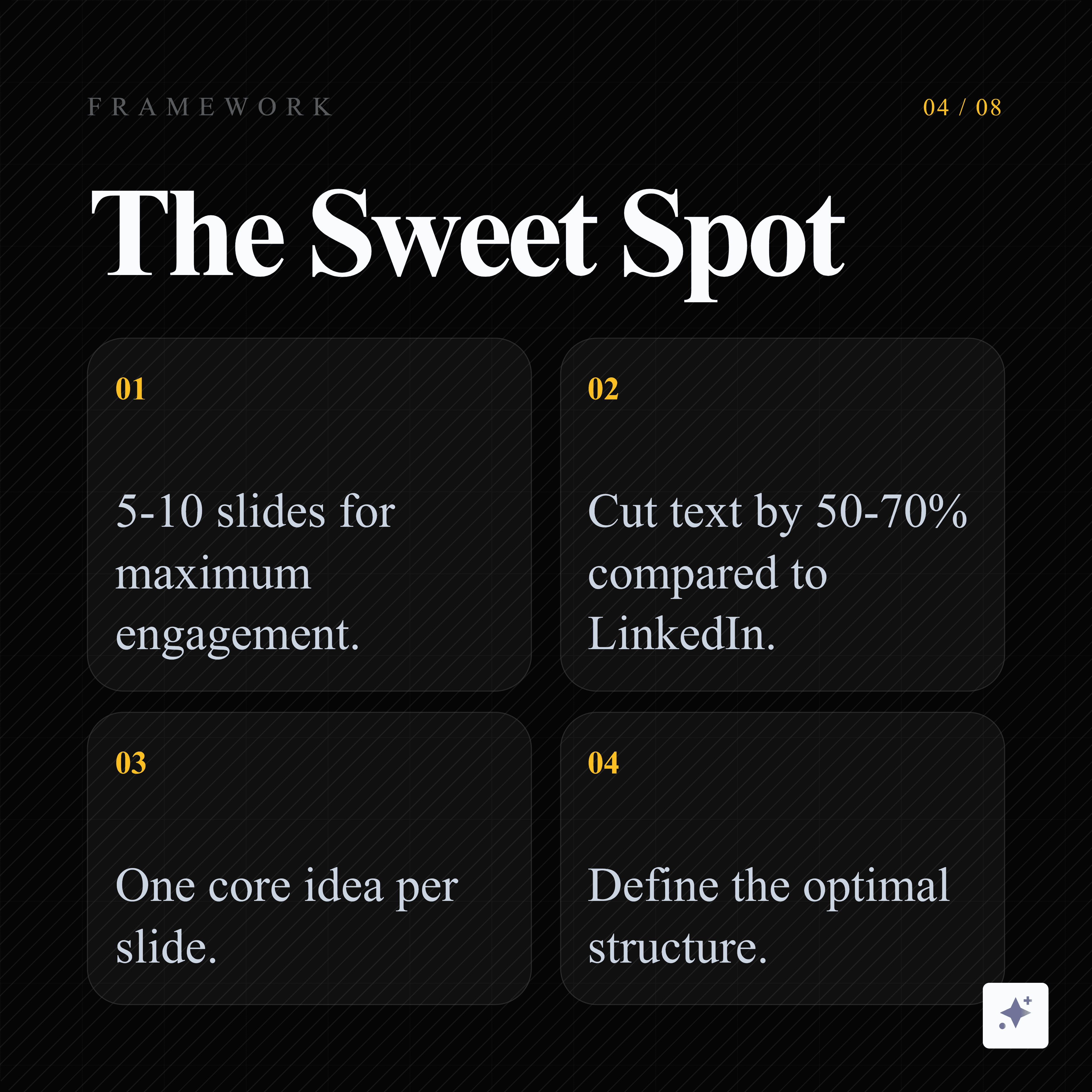 Instagram carousel from blog content slide 3