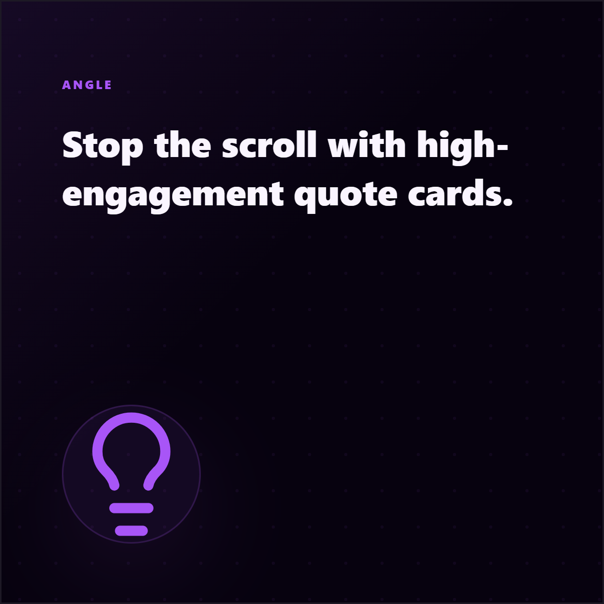 Illustrated quote card concept for article quote extraction