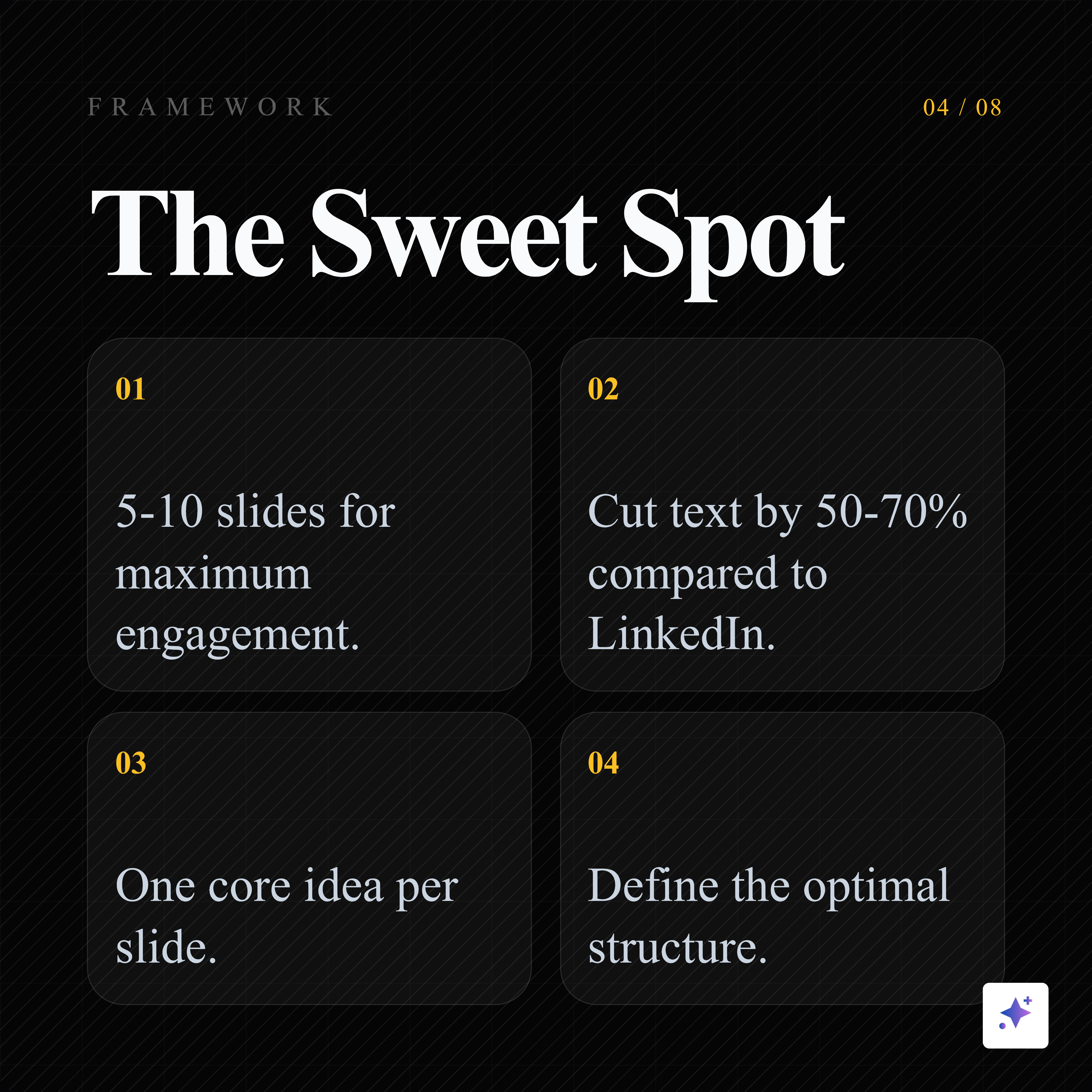 Instagram carousel from blog content slide 3