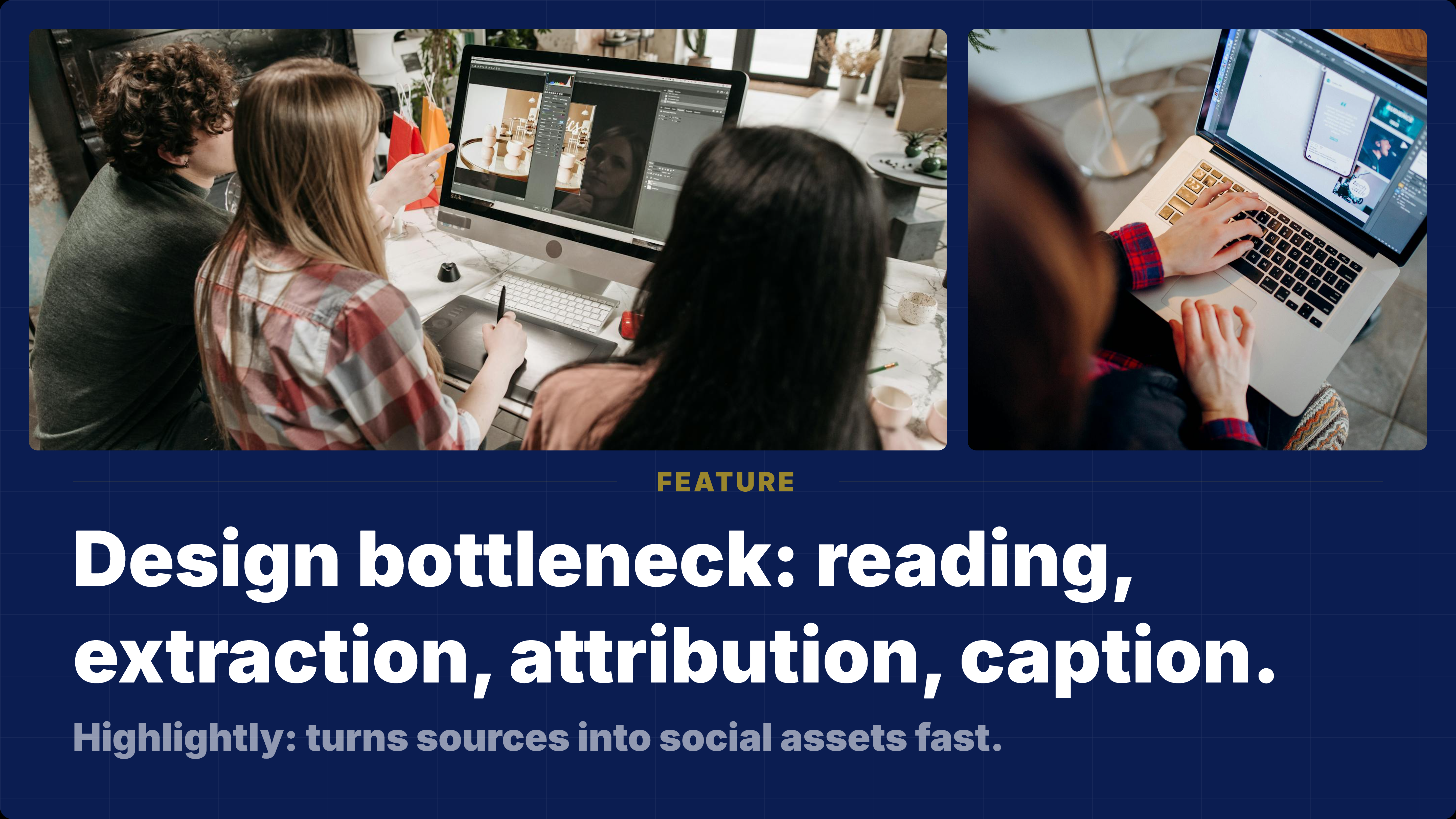 NotebookLM vs Highlightly research-to-publishing workflow hero image