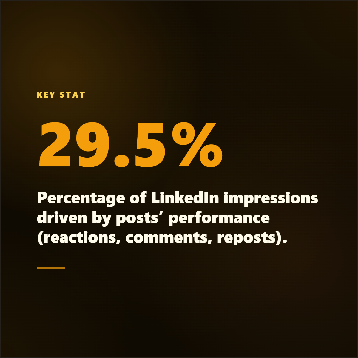 LinkedIn post generated by Highlightly from source material