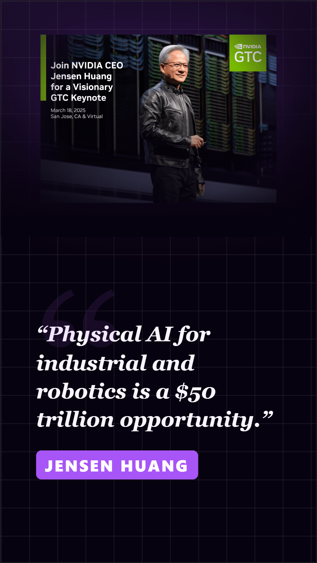 Quote card generated by Highlightly from source material