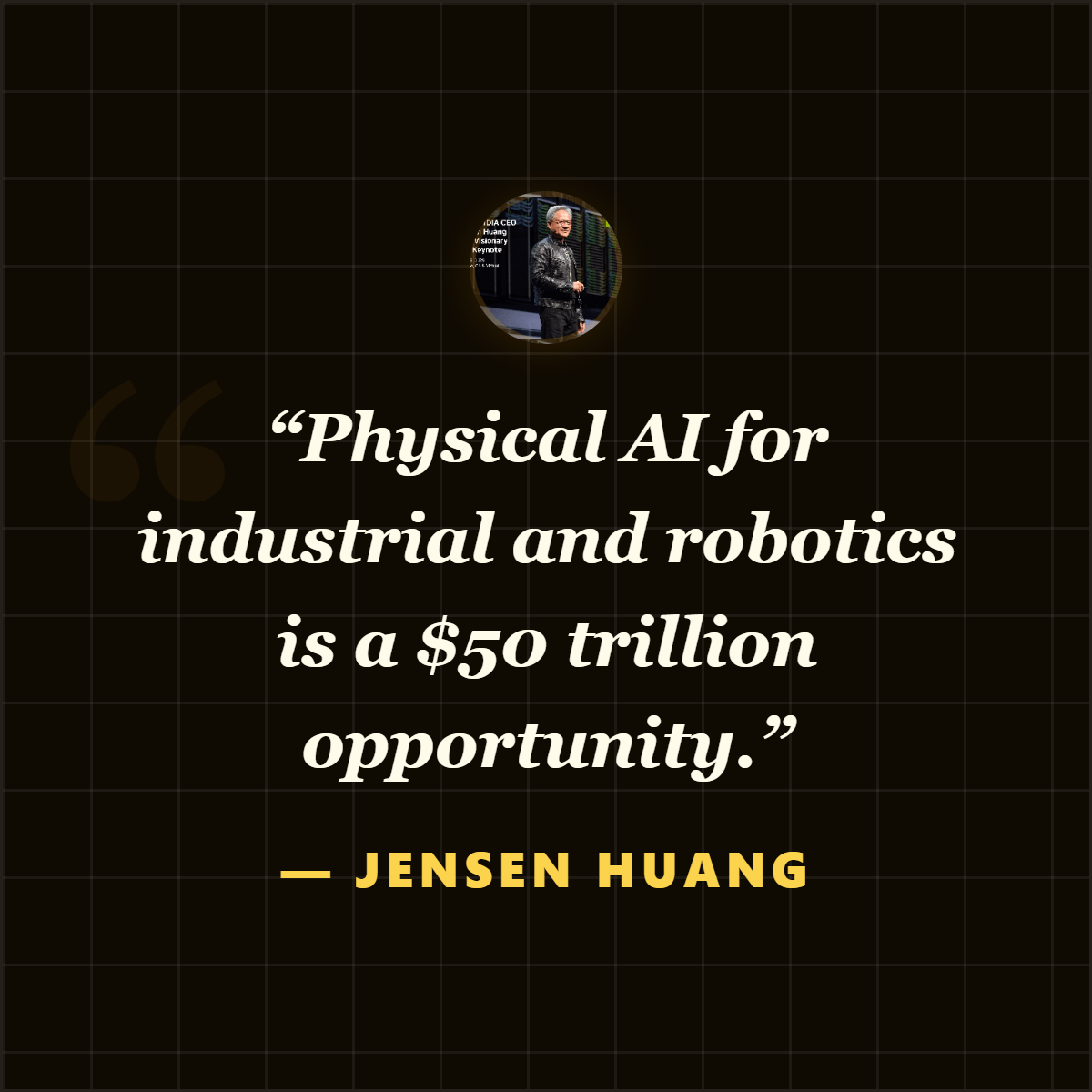 Quote card generated by Highlightly from source material