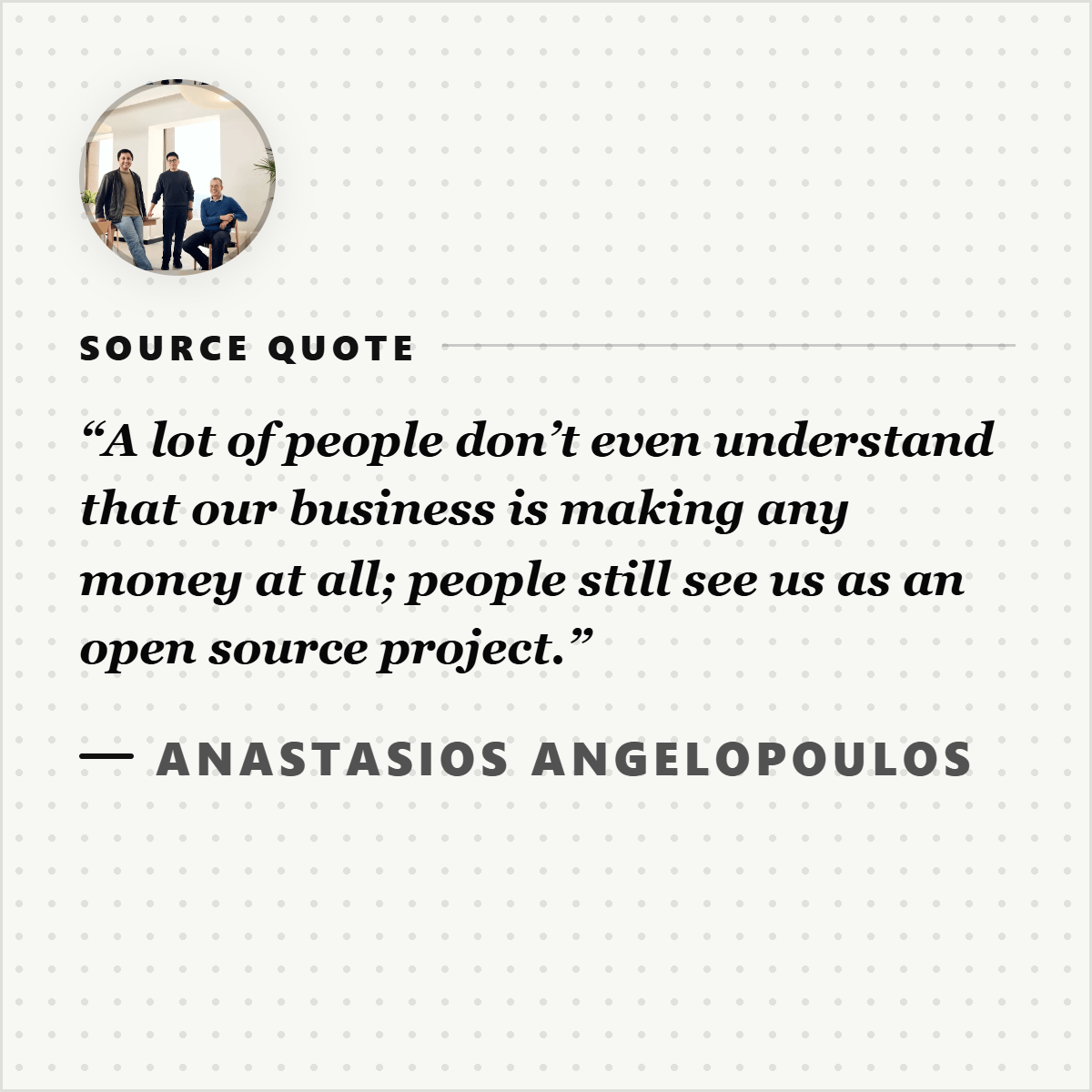 Quote card generated by Highlightly from source material