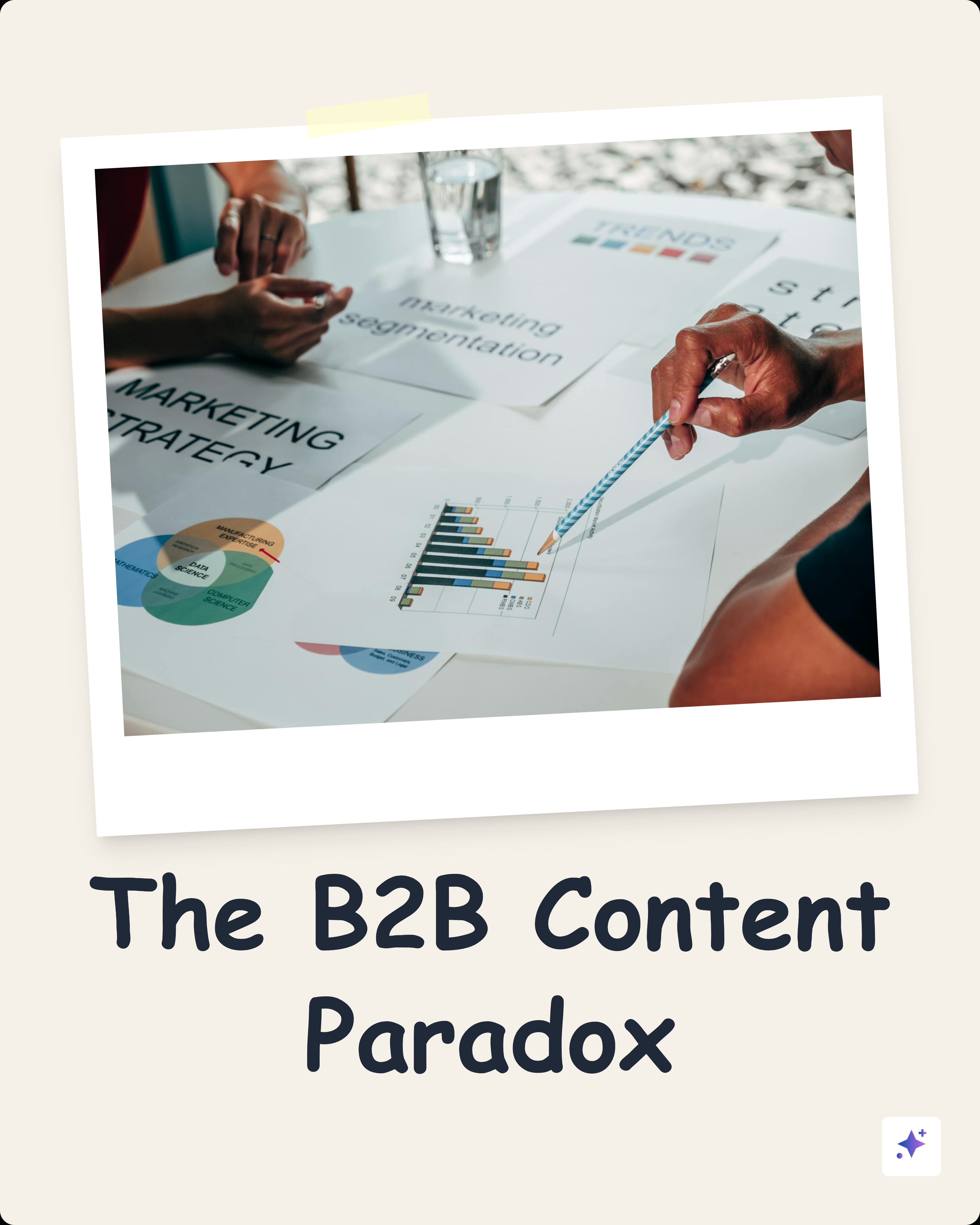 Example generated LinkedIn carousel sequence: Series 1 slide 2