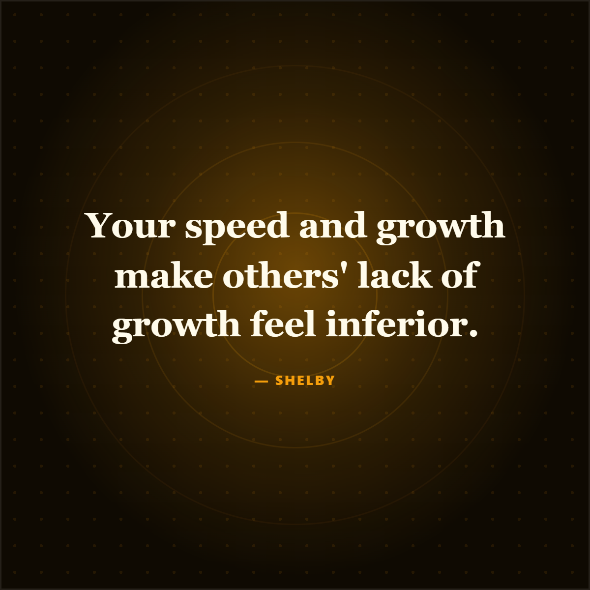 Highlightly quote card using a gradient burst layout